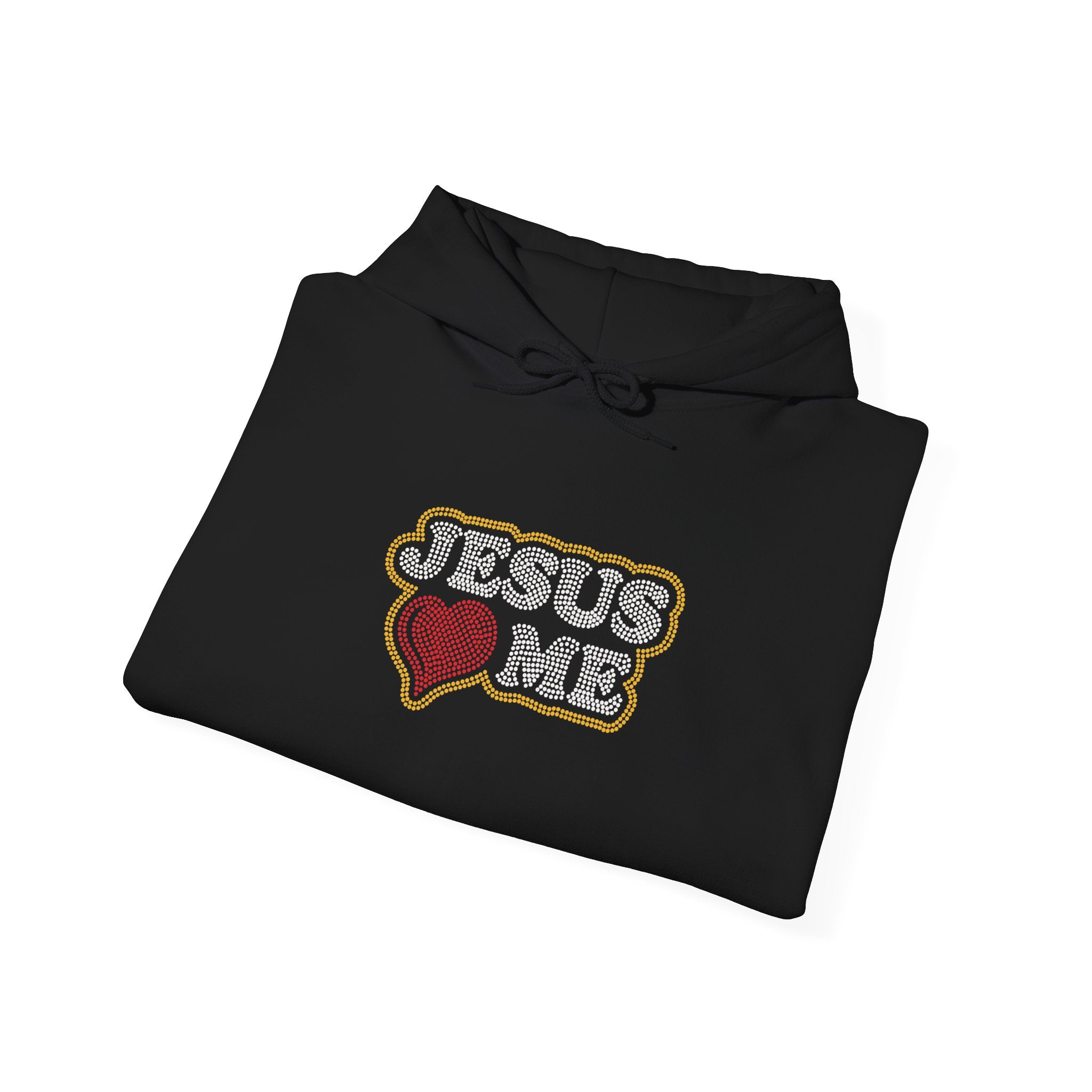 Jesus ❤️ Me Hooded Sweatshirt