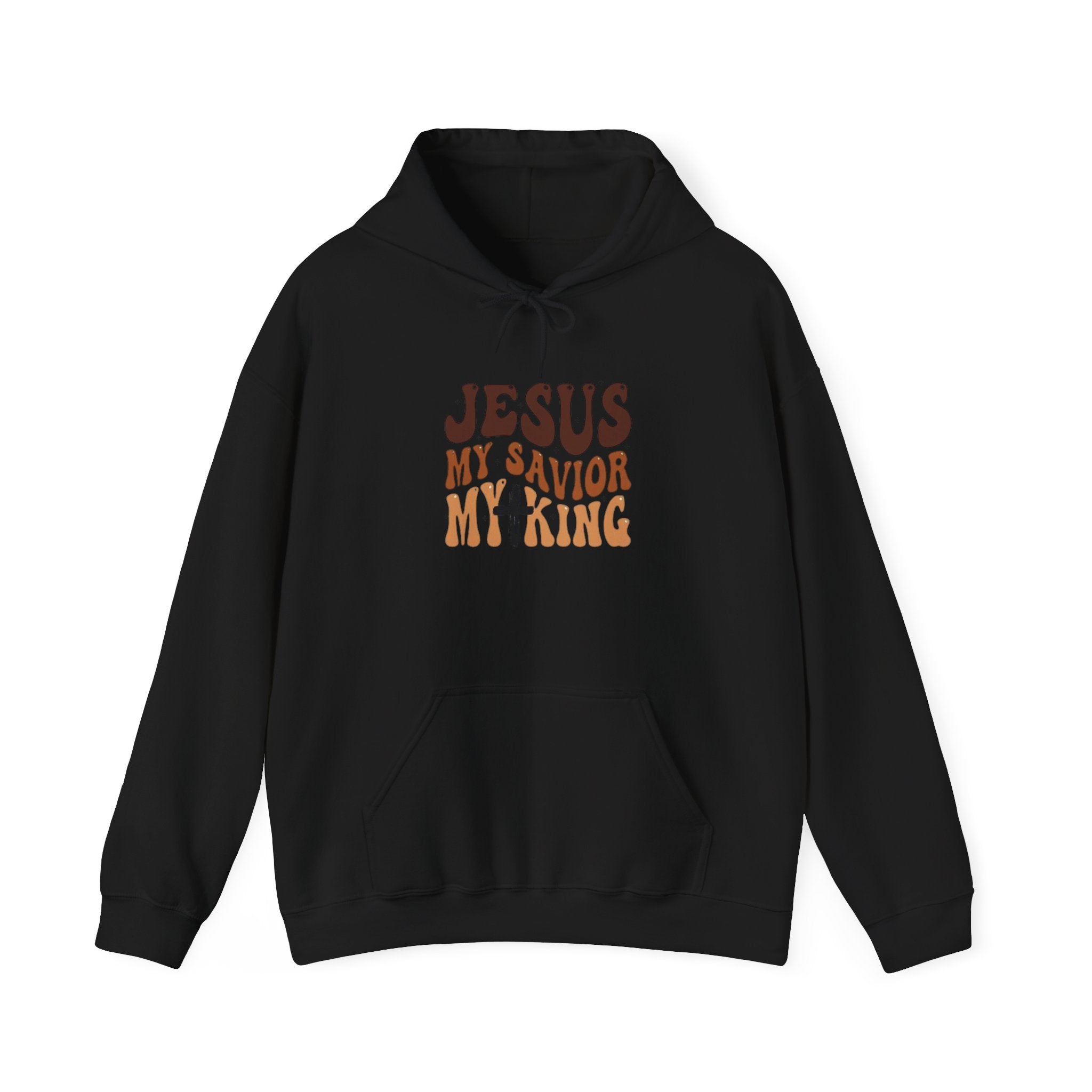 Jesus My Savior My King Hooded Sweatshirt